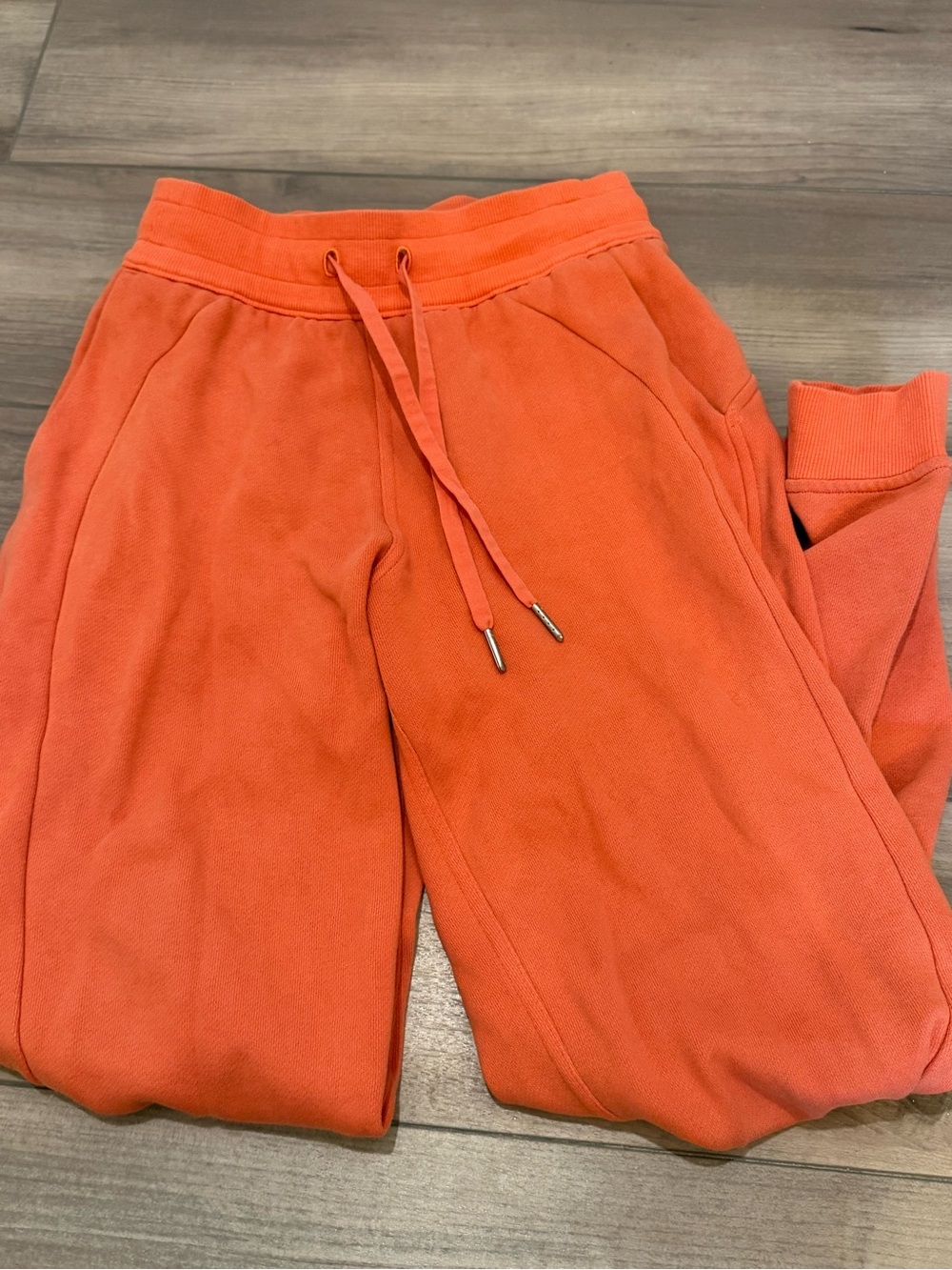 lululemon athletica Orange Drawstring Joggers